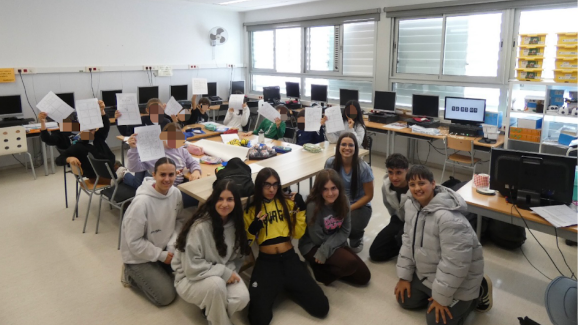 Alumnes de Can Puig i de Les Parellades
